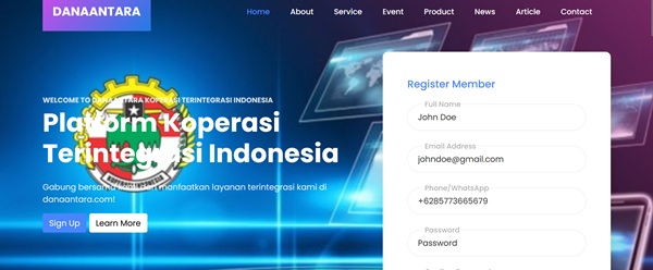 Danaantara Platform Koperasi Terintegrasi Indonesia Taekwondo Indonesia Dojang HEAD HEART HOPE